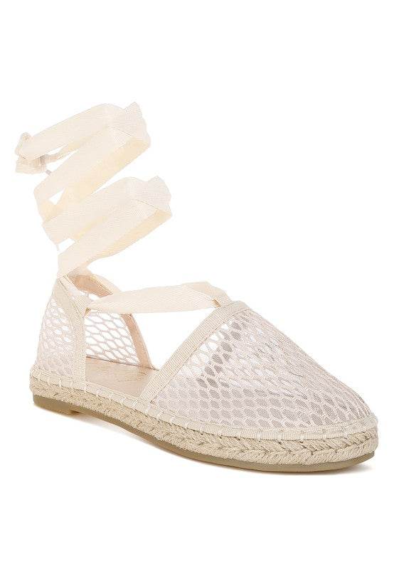 Sonara Mesh Flat Espadrille Sandals - Shop Style & More | Fresh Looks, Everyday Deals & Free Shipping