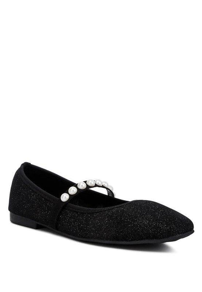 Sassie Pearl Embellished Ballerina Flats - Shop Style & More | Fresh Looks, Everyday Deals & Free Shipping