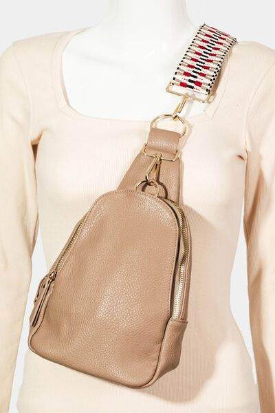 Fame Single Strap Faux Leather Sing Bag - Shop Style & More | Fresh Looks, Everyday Deals & Free Shipping