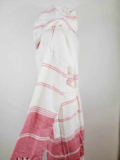 Unisex Robe, Beach or spa Robe with pockets - Red - Shop Style & More | Fresh Looks, Everyday Deals & Free Shipping