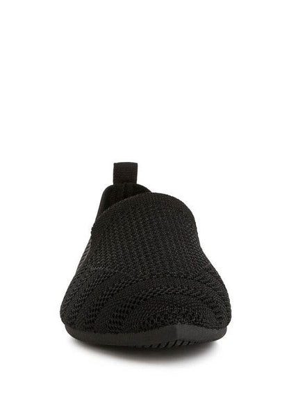 Akili Knit Textile Solid Flats - Shop Style & More | Fresh Looks, Everyday Deals & Free Shipping