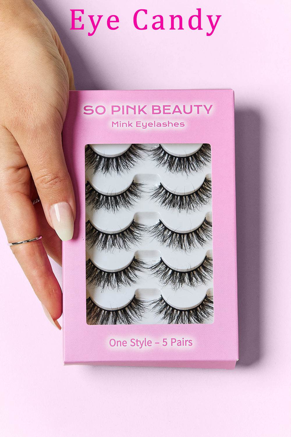 SO PINK BEAUTY Mink Eyelashes 5 Pairs - Shop Style & More | Fresh Looks, Everyday Deals & Free Shipping