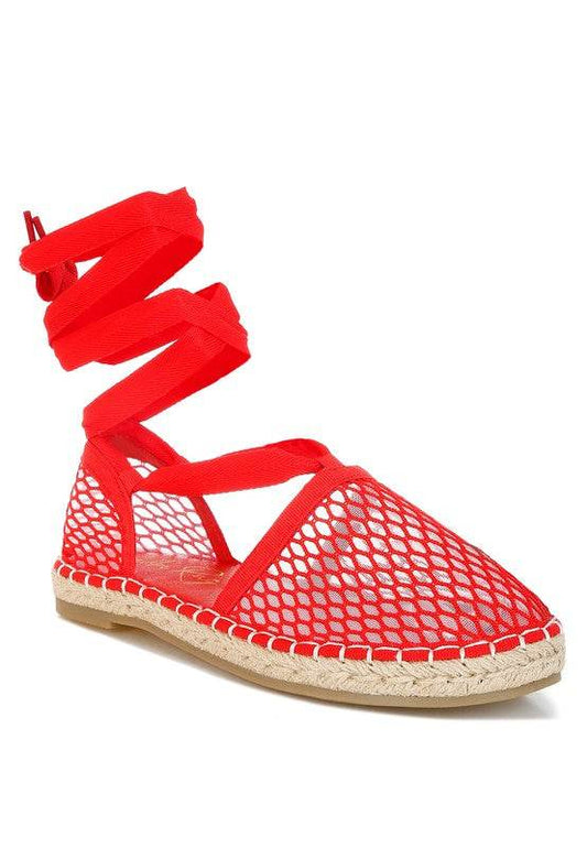 Sonara Mesh Flat Espadrille Sandals - Shop Style & More | Fresh Looks, Everyday Deals & Free Shipping