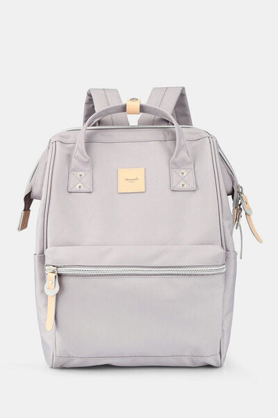 Himawari Water Resistant Canvas Backpack Bag with Side Pockets Light Lavender One Size Bags