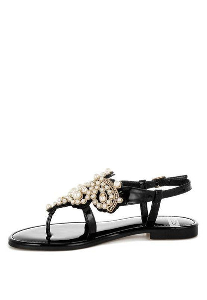 Zalata Pearl Studded Flats - Shop Style & More | Fresh Looks, Everyday Deals & Free Shipping