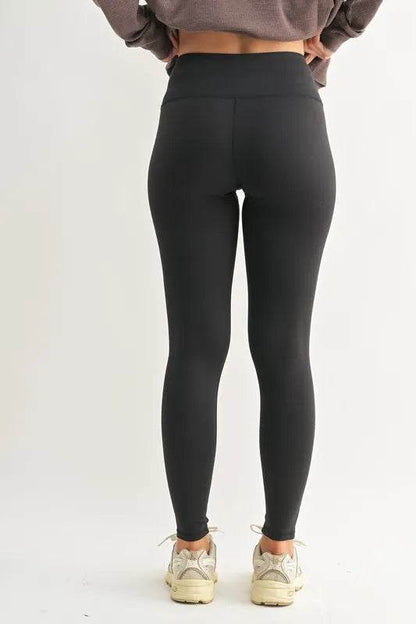 MONO B Essential Solid Leggings - Shop Style & More | Fresh Looks, Everyday Deals & Free Shipping