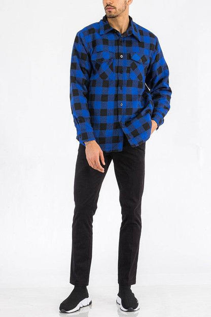 Mens Quilted Padded Flannel - Shop Style & More | Fresh Looks, Everyday Deals & Free Shipping