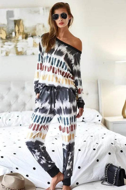 BiBi Tie Dye Print French Terry Top - Shop Style & More | Fresh Looks, Everyday Deals & Free Shipping