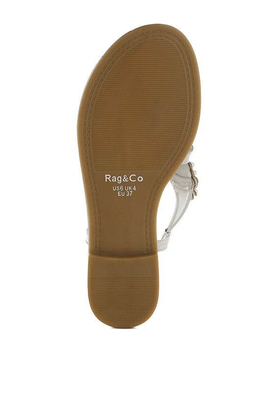 Opazie Metallic Pearl Embellished Flats - Shop Style & More | Fresh Looks, Everyday Deals & Free Shipping