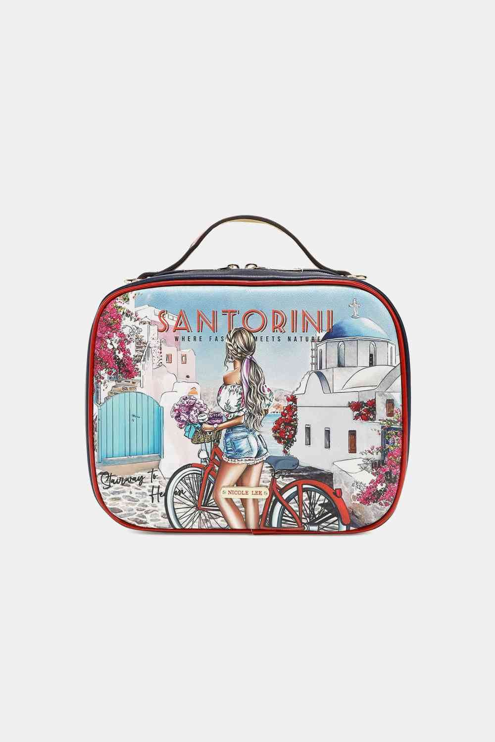 Nicole Lee USA Printed Handbag with Three Pouches - Shop Style & More | Fresh Looks, Everyday Deals & Free Shipping