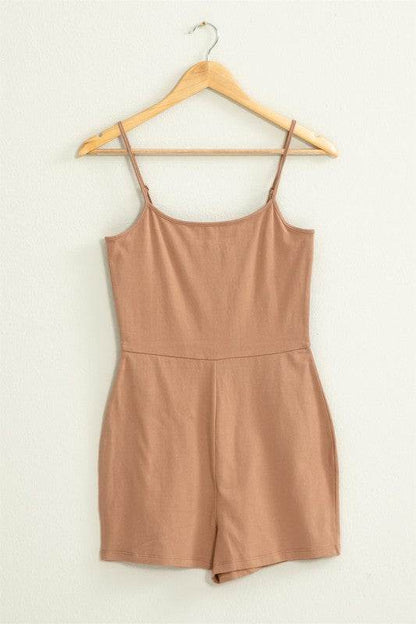 Loving Me Fitted Sleeveless Romper - Shop Style & More | Fresh Looks, Everyday Deals & Free Shipping