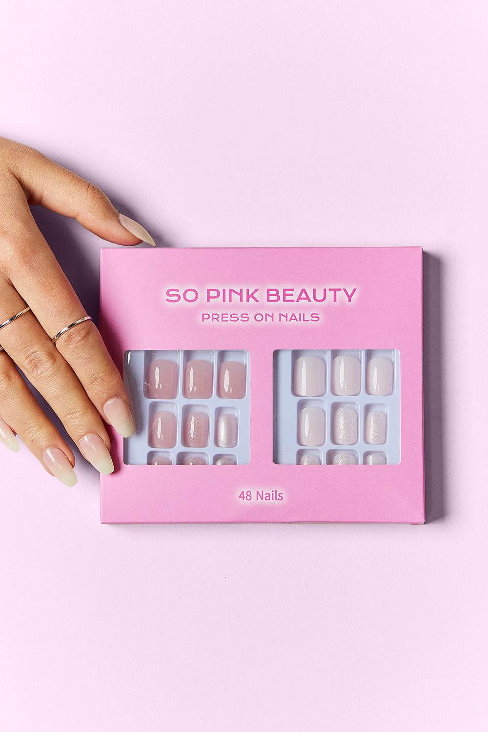 SO PINK BEAUTY Press On Nails 2 Packs - Shop Style & More | Fresh Looks, Everyday Deals & Free Shipping