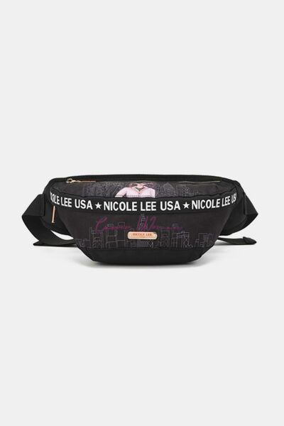 Nicole Lee USA Logo Fanny Pack Career Woman One Size Bags