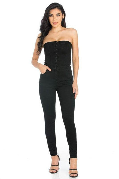Rita Denim Jumpsuit - Shop Style & More | Fresh Looks, Everyday Deals & Free Shipping