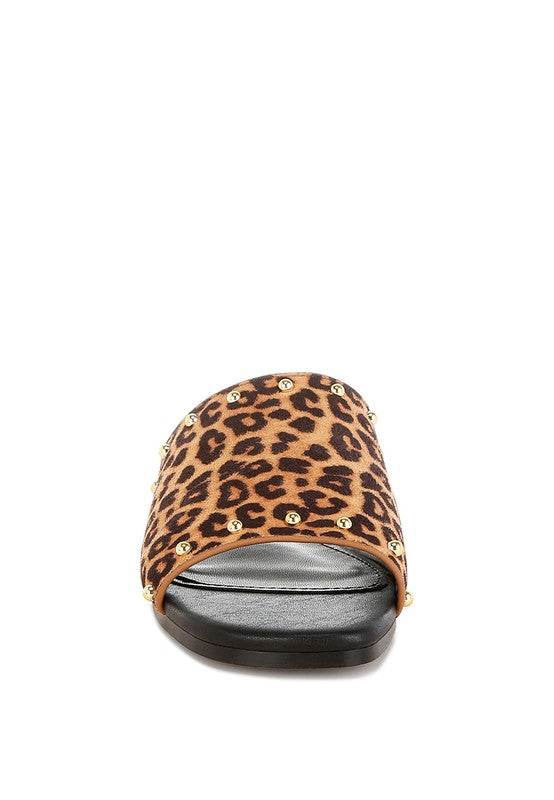 Hilsa Leopard Print Slip-On Flats - Shop Style & More | Fresh Looks, Everyday Deals & Free Shipping