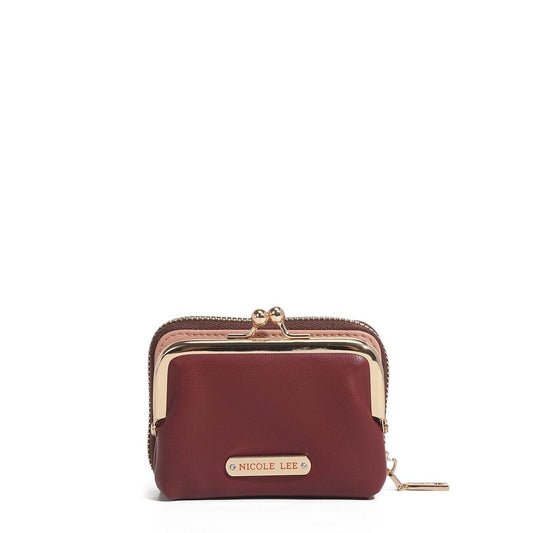 Nicole Lee USA Kiss-Lock Vegan Leather Mini Wallet - Shop Style & More | Fresh Looks, Everyday Deals & Free Shipping