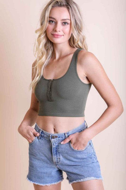 Ribbed Hook Eye Brami - Shop Style & More | Fresh Looks, Everyday Deals & Free Shipping