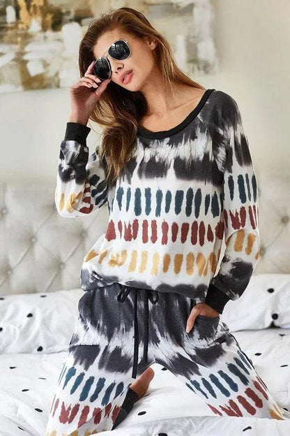 BiBi Tie Dye Print French Terry Top - Shop Style & More | Fresh Looks, Everyday Deals & Free Shipping