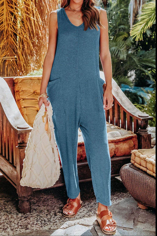 Double Take Full Size Sleeveless Straight Jumpsuit - Shop Style & More | Fresh Looks, Everyday Deals & Free Shipping