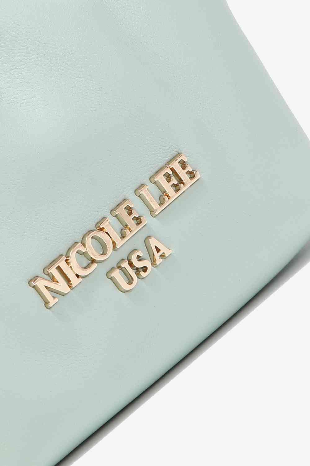 Nicole Lee USA Faux Leather Pouch Bags