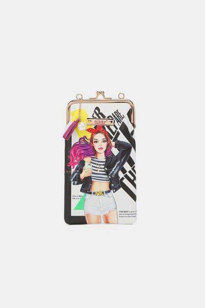Nicole Lee USA Printed Kisslock Phone and Sunglass Purse - Shop Style & More | Fresh Looks, Everyday Deals & Free Shipping
