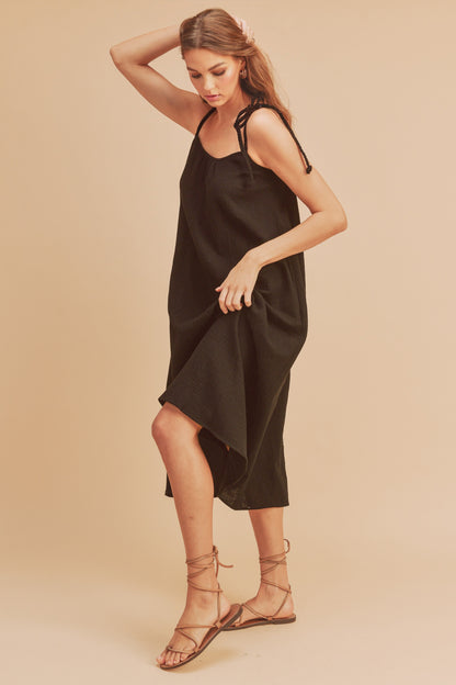 Aemi+Co Midi Cami Dress with Pockets Casual Dresses