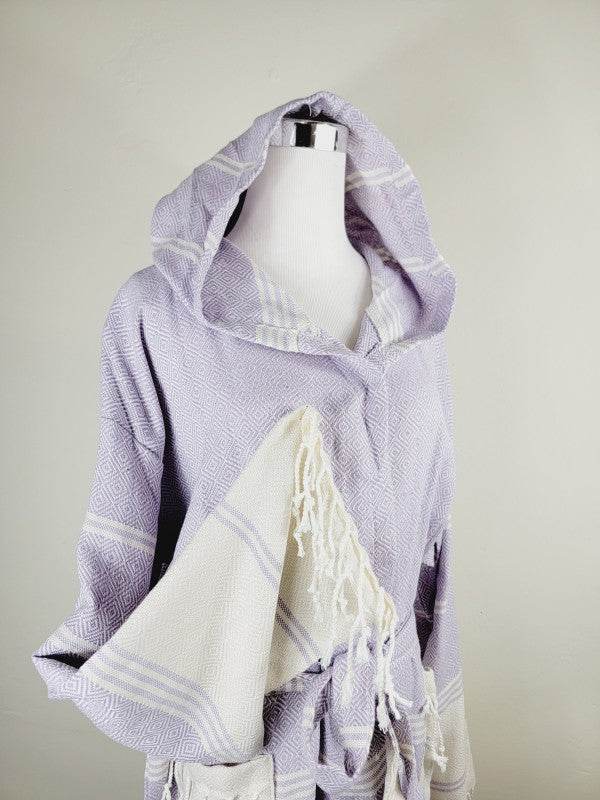 Unisex Robe, Beach or spa Robe with pockets - Lila - Shop Style & More | Fresh Looks, Everyday Deals & Free Shipping
