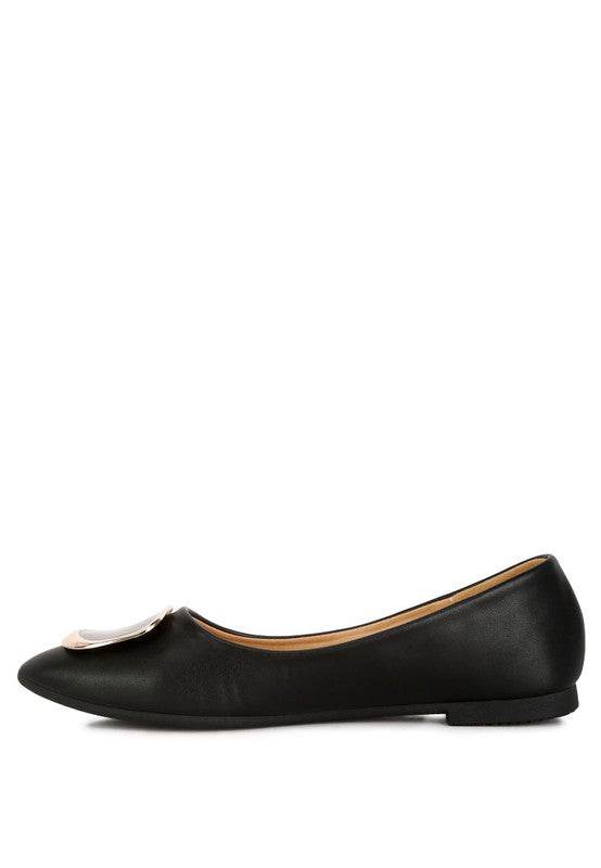 Karder Brooch Detail Ballet Flats - Shop Style & More | Fresh Looks, Everyday Deals & Free Shipping
