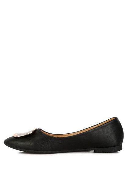 Karder Brooch Detail Ballet Flats - Shop Style & More | Fresh Looks, Everyday Deals & Free Shipping