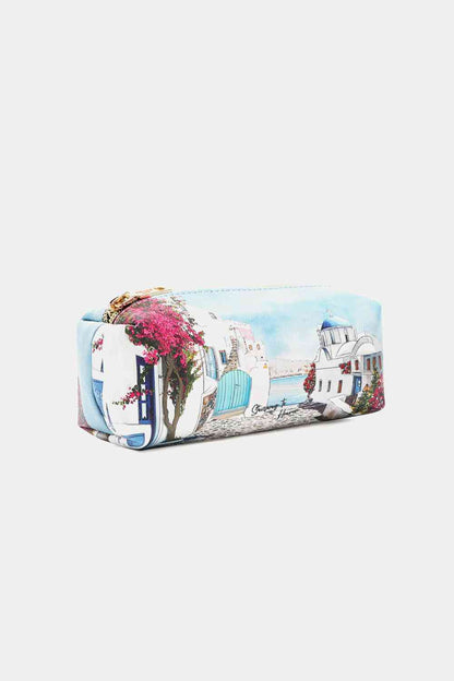 Nicole Lee USA Printed Handbag with Three Pouches Bags