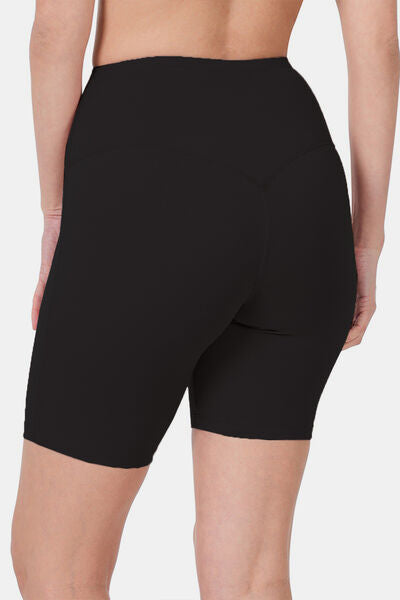 Zenana High Waist Active Shorts Sport Shorts