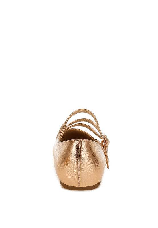 Macarina Triple Strap Mary Jane Ballerinas - Shop Style & More | Fresh Looks, Everyday Deals & Free Shipping