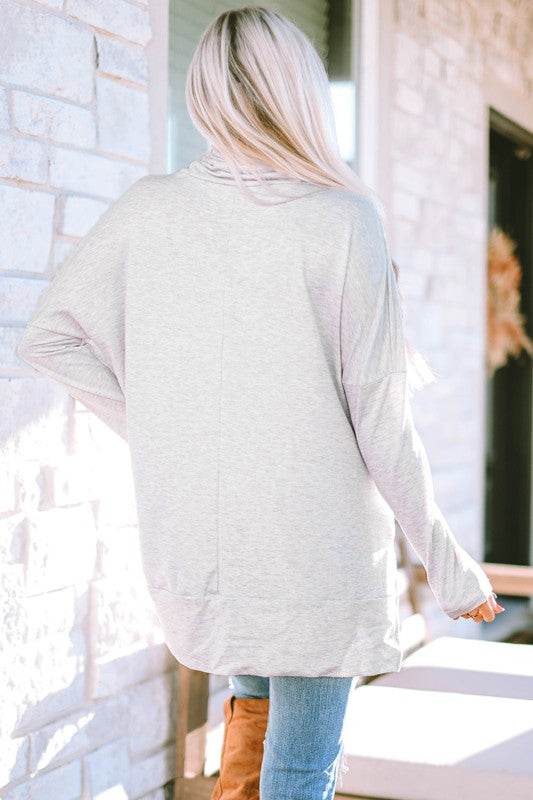 Rebecca Cowl Neck Shift Tunic Top - Shop Style & More | Fresh Looks, Everyday Deals & Free Shipping