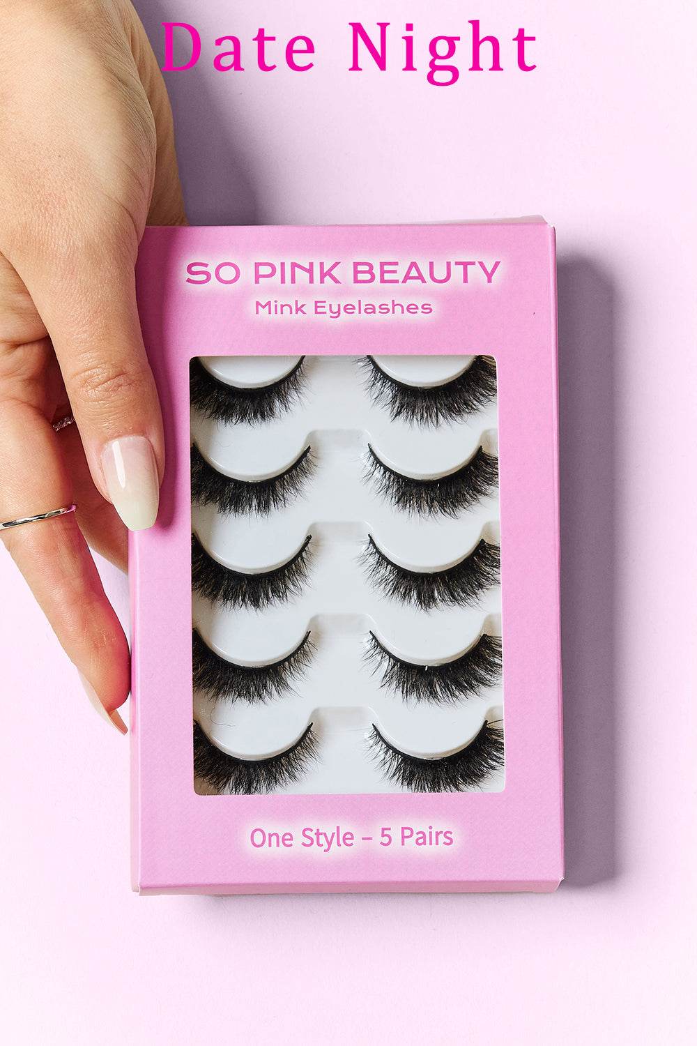 SO PINK BEAUTY Mink Eyelashes 5 Pairs - Shop Style & More | Fresh Looks, Everyday Deals & Free Shipping