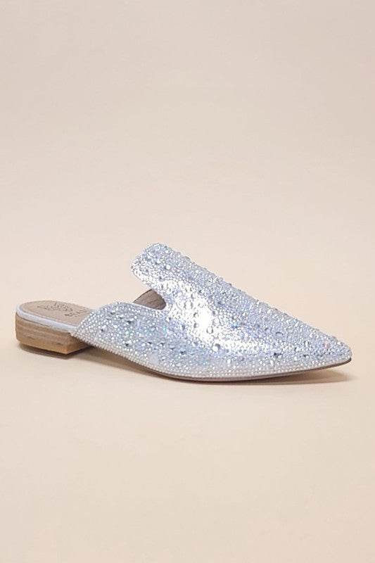 GEM-39 - POINTED TOE SLIP ON MULE FLATS - Shop Style & More | Fresh Looks, Everyday Deals & Free Shipping