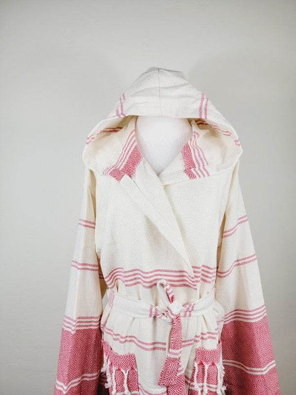 Unisex Robe, Beach or spa Robe with pockets - Red - Shop Style & More | Fresh Looks, Everyday Deals & Free Shipping