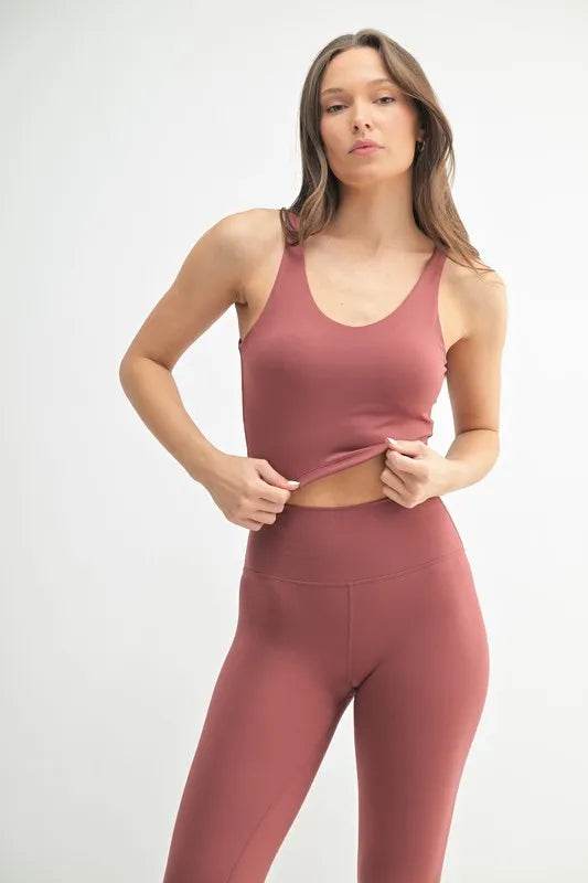 MONO B Venice Cloud Light U-back Active Tank - Shop Style & More | Fresh Looks, Everyday Deals & Free Shipping