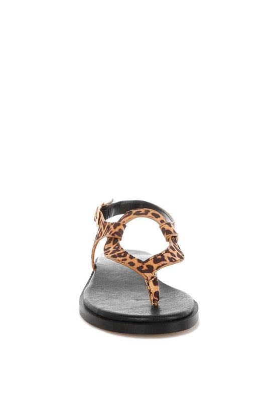Venusa Leopard Print Buckled Flats - Shop Style & More | Fresh Looks, Everyday Deals & Free Shipping