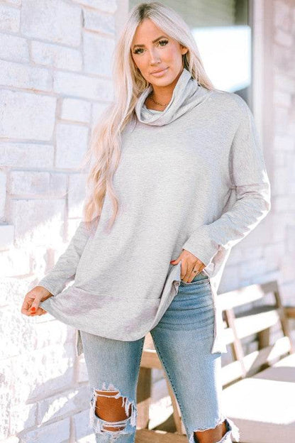 Rebecca Cowl Neck Shift Tunic Top - Shop Style & More | Fresh Looks, Everyday Deals & Free Shipping