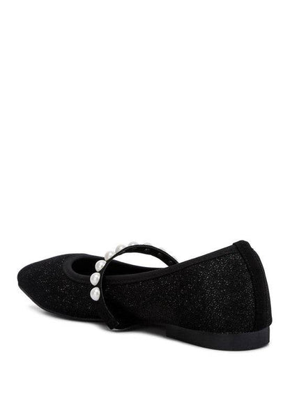 Sassie Pearl Embellished Ballerina Flats - Shop Style & More | Fresh Looks, Everyday Deals & Free Shipping