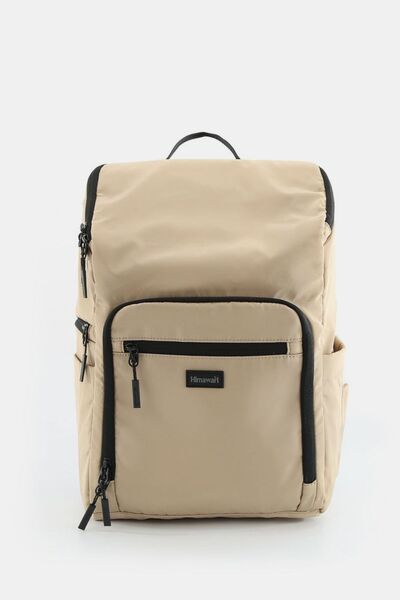 Himawari Nylon Waterproof Backpack Bag Khaki One Size Bags