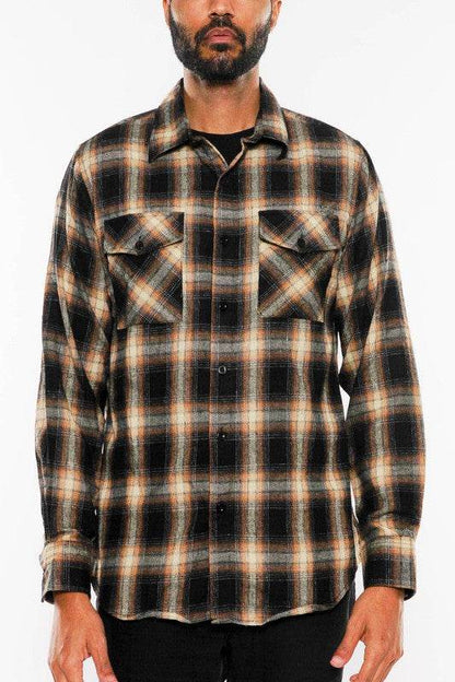 FULL PLAID CHECKERED FLANNEL LONG SLEEVE - Shop Style & More | Fresh Looks, Everyday Deals & Free Shipping