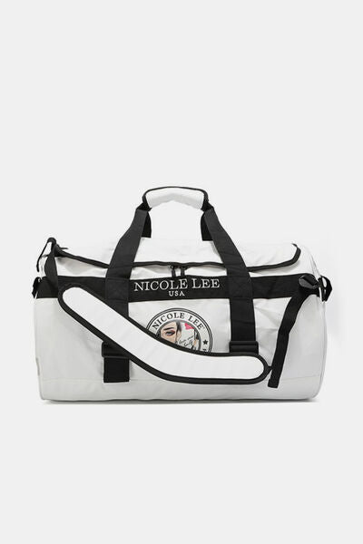 Nicole Lee USA Large Duffel Bag White One Size Bags