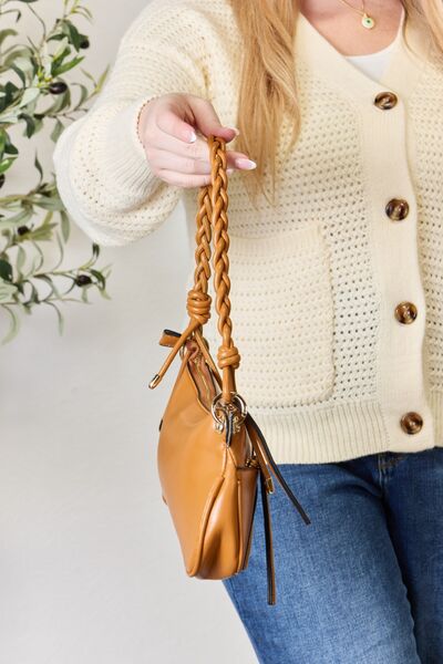 SHOMICO Braided Strap Shoulder Bag Bags