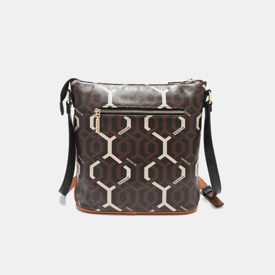 Nicole Lee USA Geometric Pattern Crossbody Bag Bags