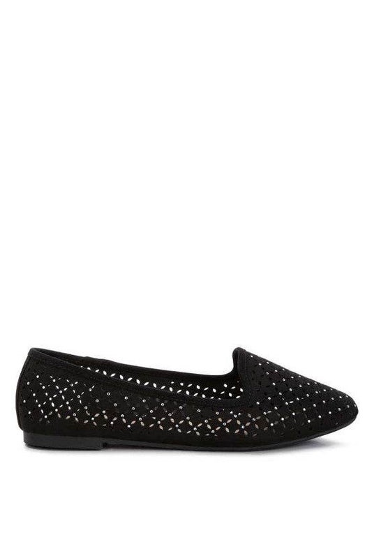 Gordon Perforated Ballerinas - Shop Style & More | Fresh Looks, Everyday Deals & Free Shipping