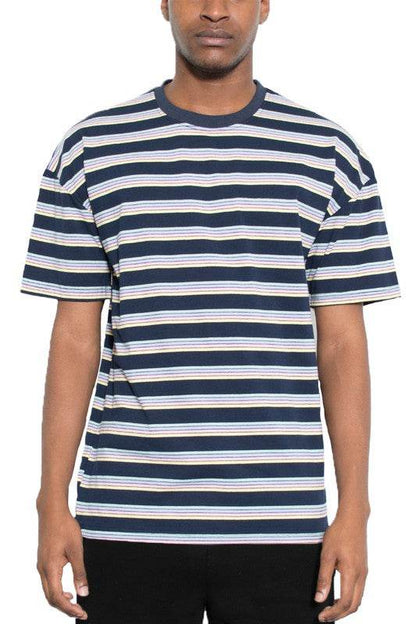 Striped Round Neck Tshirt - Shop Style & More | Fresh Looks, Everyday Deals & Free Shipping