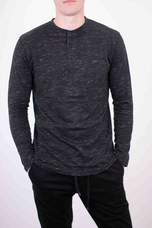Long Sleeves Henley T-shirt - Shop Style & More | Fresh Looks, Everyday Deals & Free Shipping