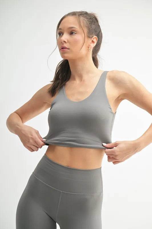 MONO B Venice Cloud Light U-back Active Tank - Shop Style & More | Fresh Looks, Everyday Deals & Free Shipping
