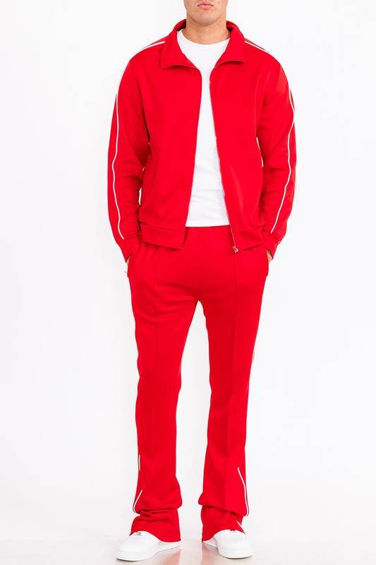 Mens Side Pipe Track Jacket - Shop Style & More | Fresh Looks, Everyday Deals & Free Shipping